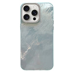 For iPhone 15 Pro Max Tinfoil Texture Colorful Lens Frame IMD Acrylic Phone Case