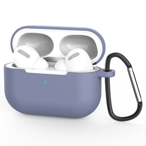 Silicone Protective Case Cover with Carabiner For AirPods Pro