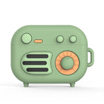 Retro Radio Shape Protective Cover Case for AirPods Pro